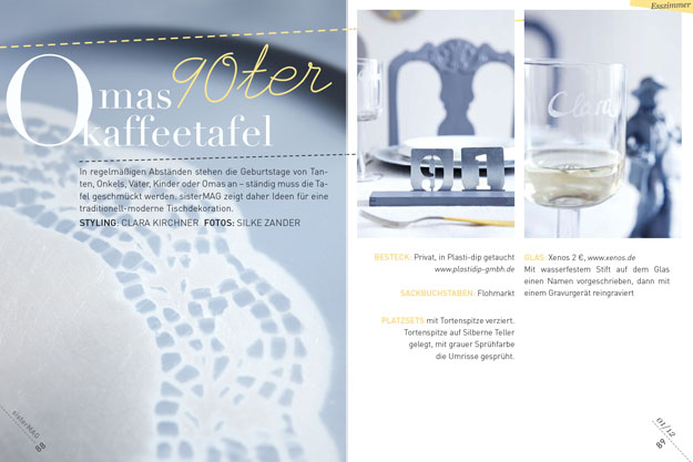 kaffeetafel Sister Mag Issue 1