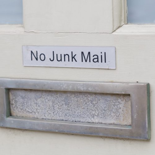 No Junk Mail