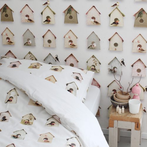 Studio Ditte Birdhouse wallpaper tastesheriff