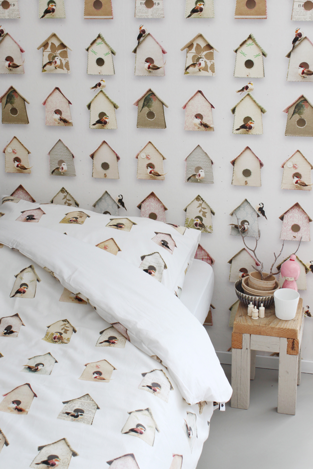 Studio Ditte Birdhouse wallpaper tastesheriff