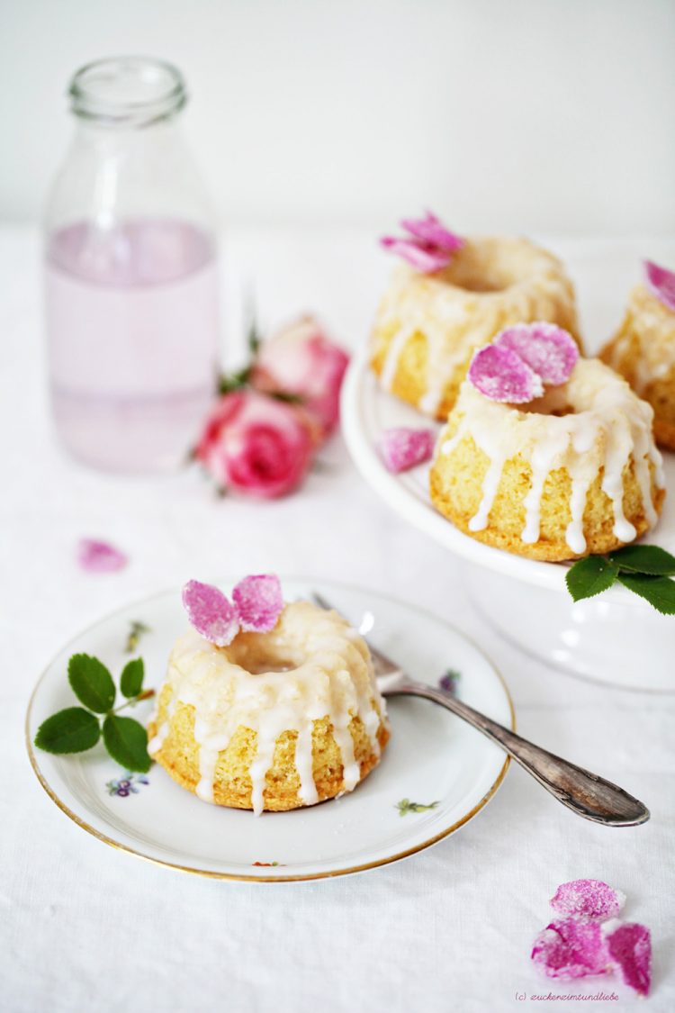 Zuckerzimtundliebe Tastesheriff Rosenkuchen