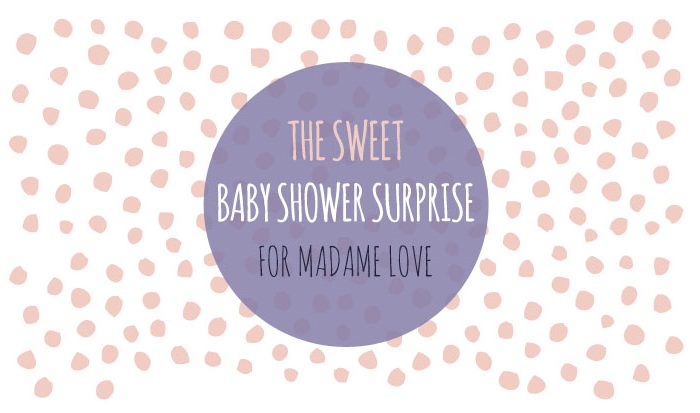 The sweet Baby Shower Surprise – mit einem Mobile f&uuml;rs Baby Love