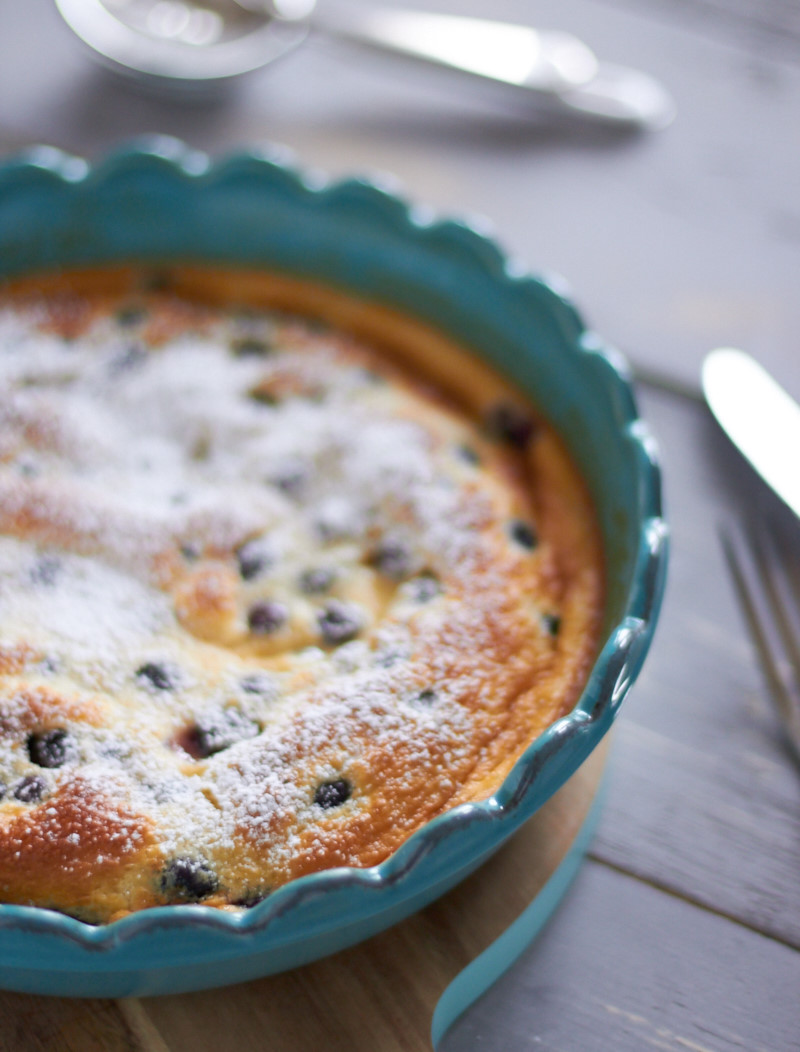 Ein Rezept fürs Frühstück - ober leckere Ofenpfannkuchen mit Blaubreeren vom Tastesheriff! 