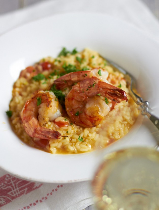 Risotto mit Garnelen, Tomaten und jeder Menge Liebe | tastesheriff
