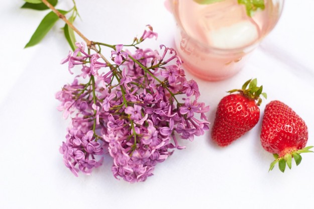 Der Geschmack von Kindheit und Sommer vereint in einem Glas. Der Sirup aus Erdbeeren und Rhabarber schmeckt ganz vorz&uuml;glich mit Mineralwasser aufgegossen.