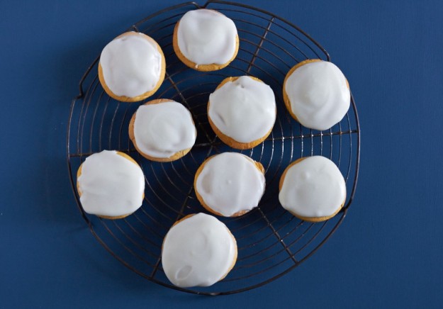 Leckere Kürbis Cookies mit Topping