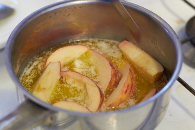 auf die schnelle ein paar Apfelh&ouml;rnchen