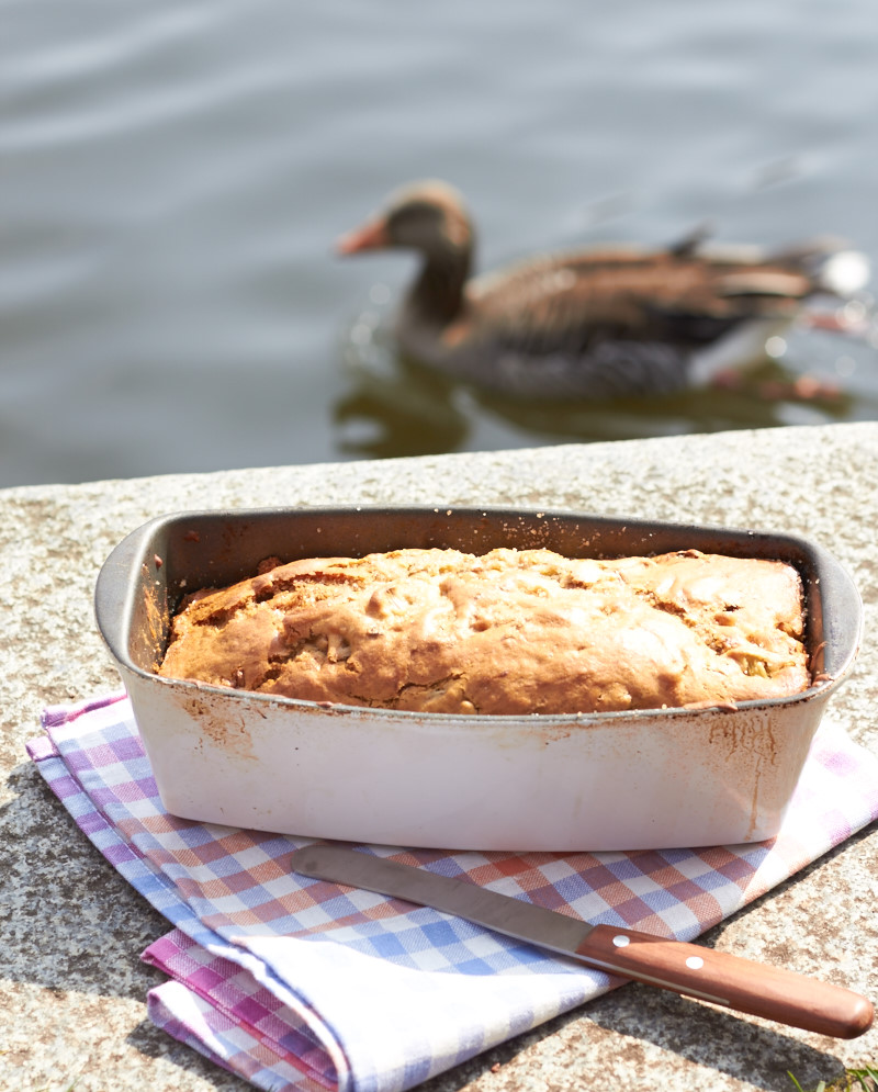 #ichbacksmir – Frühlingsedition – Rhabarber-Bananen-Brot | tastesheriff