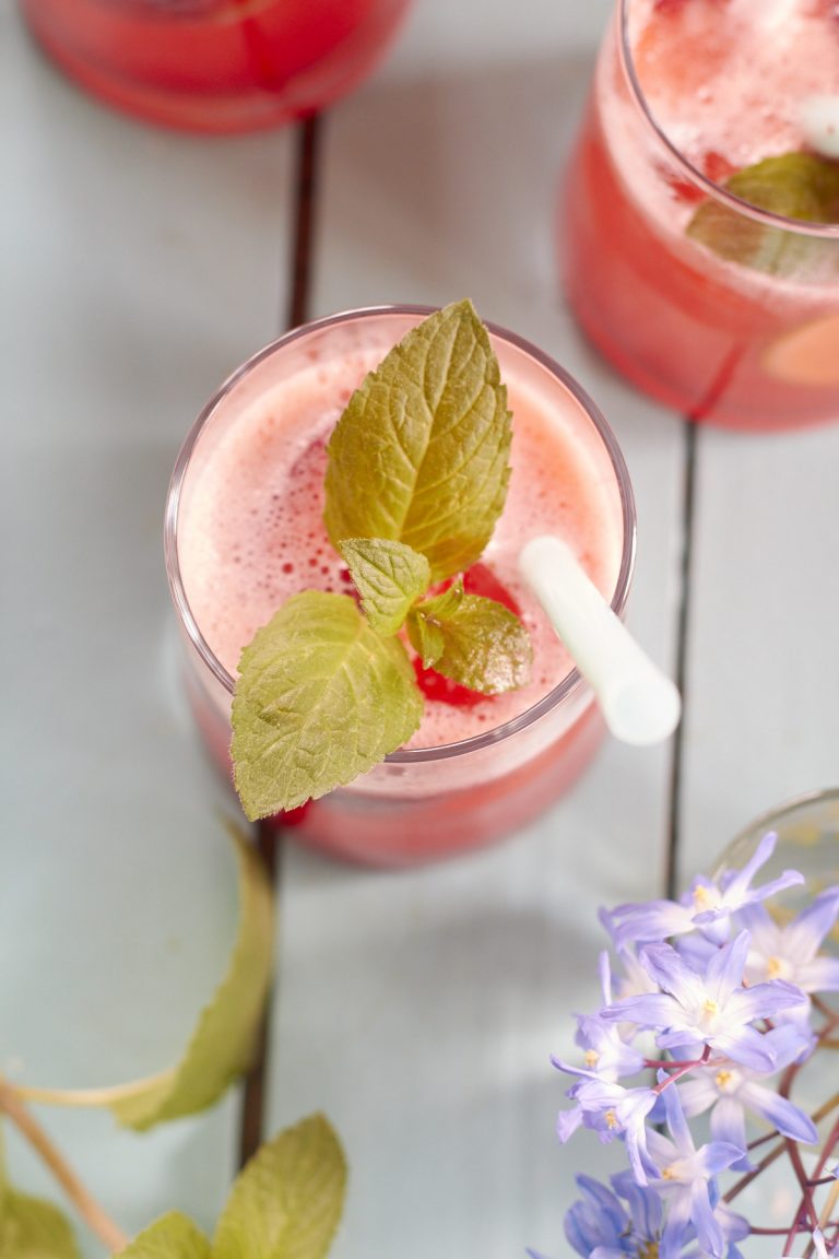 Erdbeer Limonade - Getränk des Sommers | tastesheriff