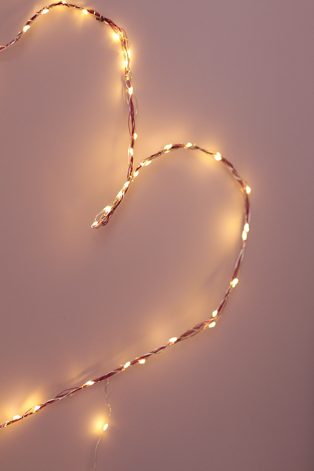 Ein wundersch&ouml;nes DIY aus Draht und Lichterkette.