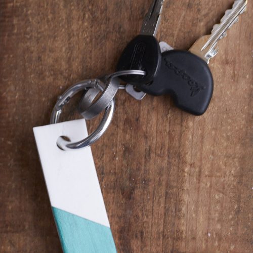DIY aus Fimo- individuell gestaltete Schlüsselanhänger.