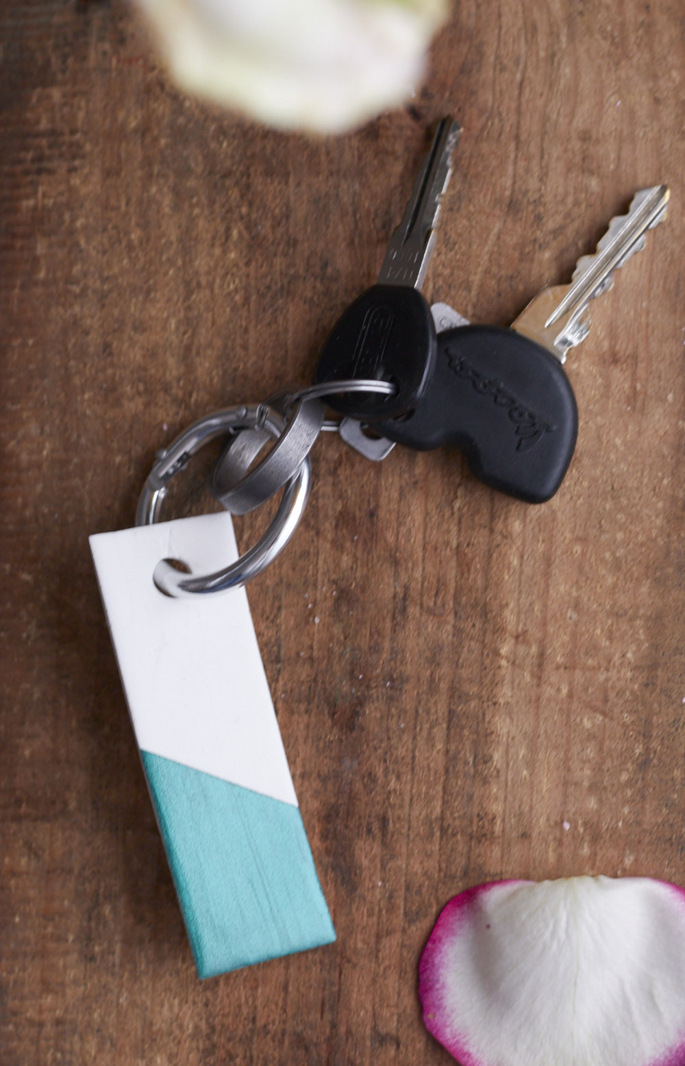 DIY aus Fimo- individuell gestaltete Schlüsselanhänger.