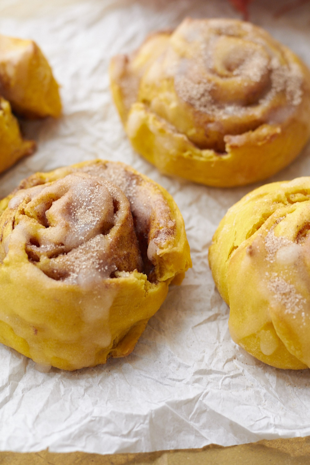 Kuerbis-Zimtschnecken - Ein herbstlichen Leckerbissen 