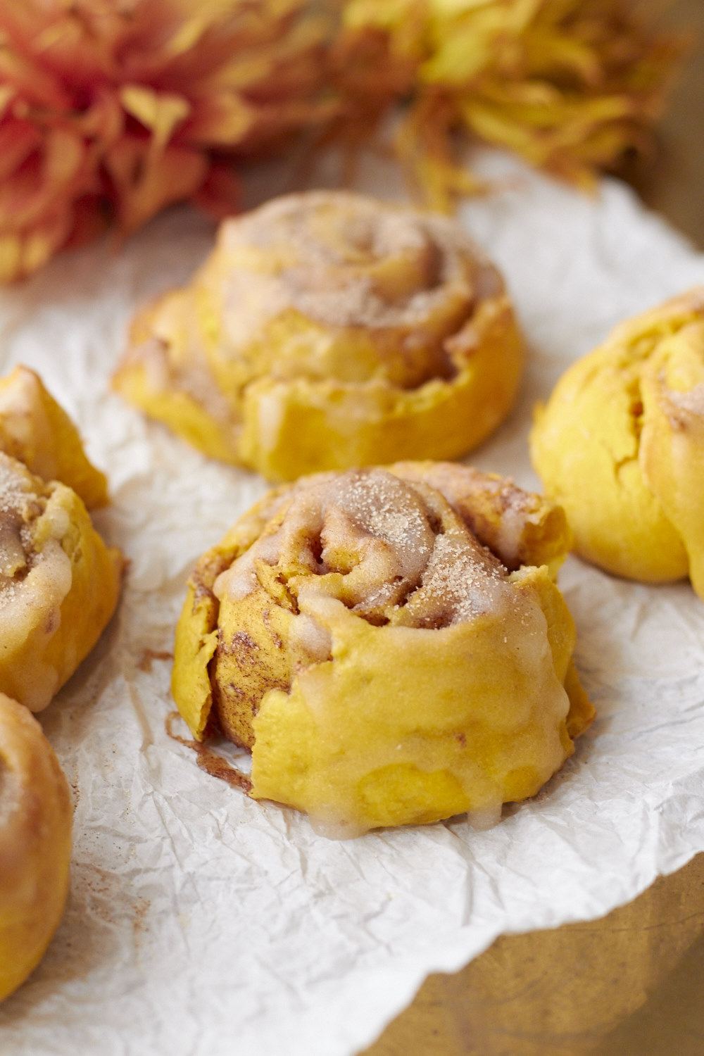 Kuerbis-Zimtschnecken - Ein herbstlichen Leckerbissen 