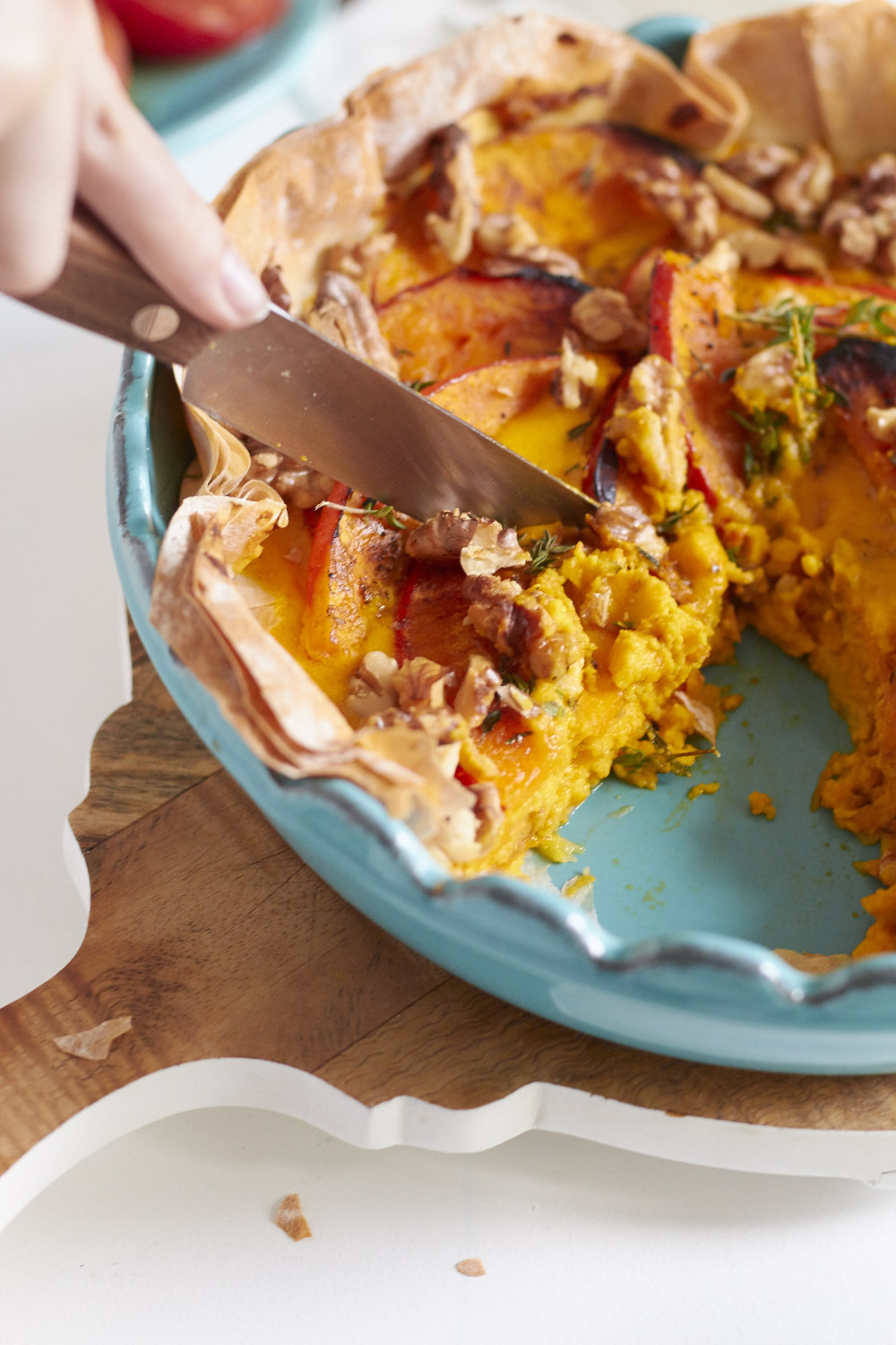 Kürbistarte aus dem Buch It’s Market Day von Fabio Haebel | tastesheriff