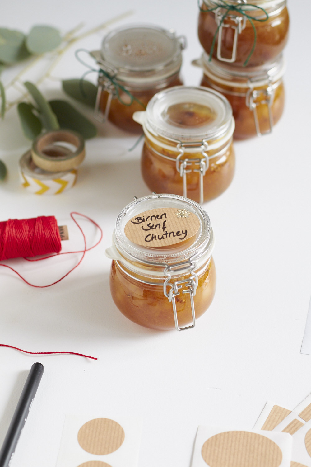 Geschenk aus der Küche - Birnen-Senf-Chutney | tastesheriff