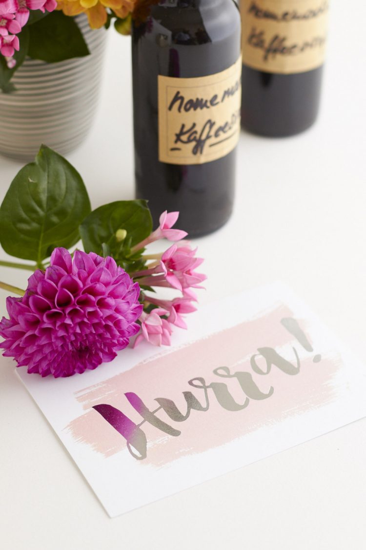 Der Tchibo Kaffeesirup mit Vanilleeis