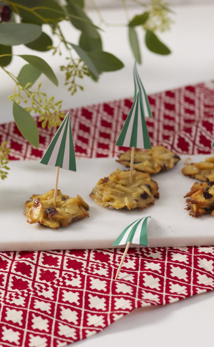Florentiner mit Cranberrys - ein leckeres Keksrezept für die Vorweihnachtszeit