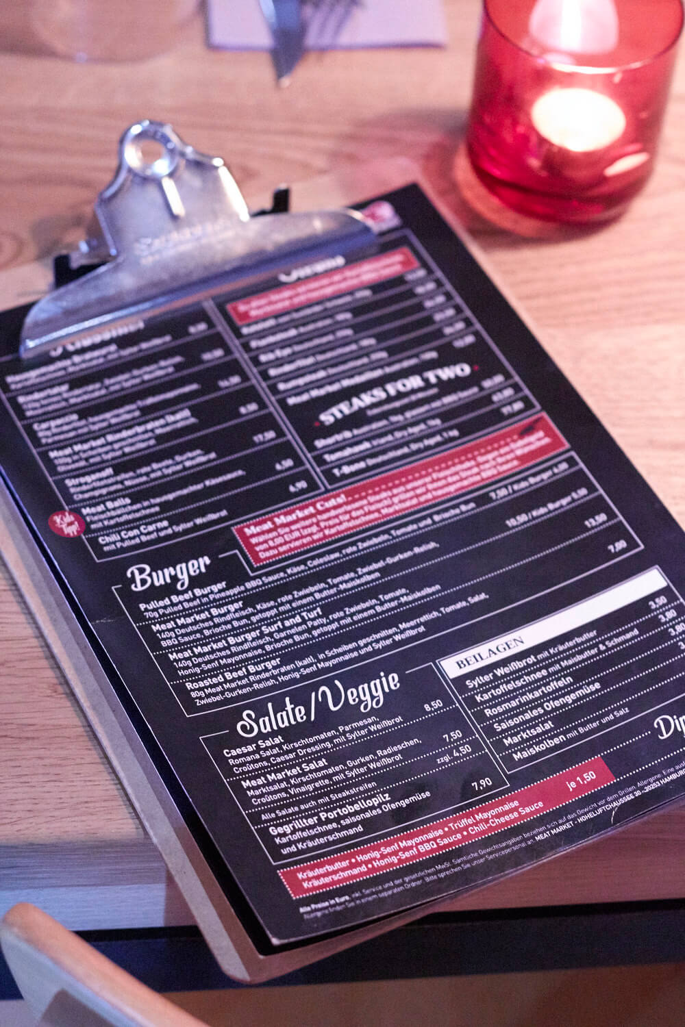 Es dreht sich alles ums Fleisch! Das Meat Market - eine wirklich tolle Location hier in Hamburg!