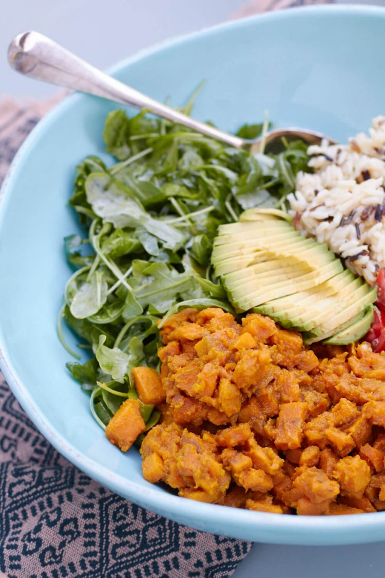 Bowl Mit Süßkartoffel