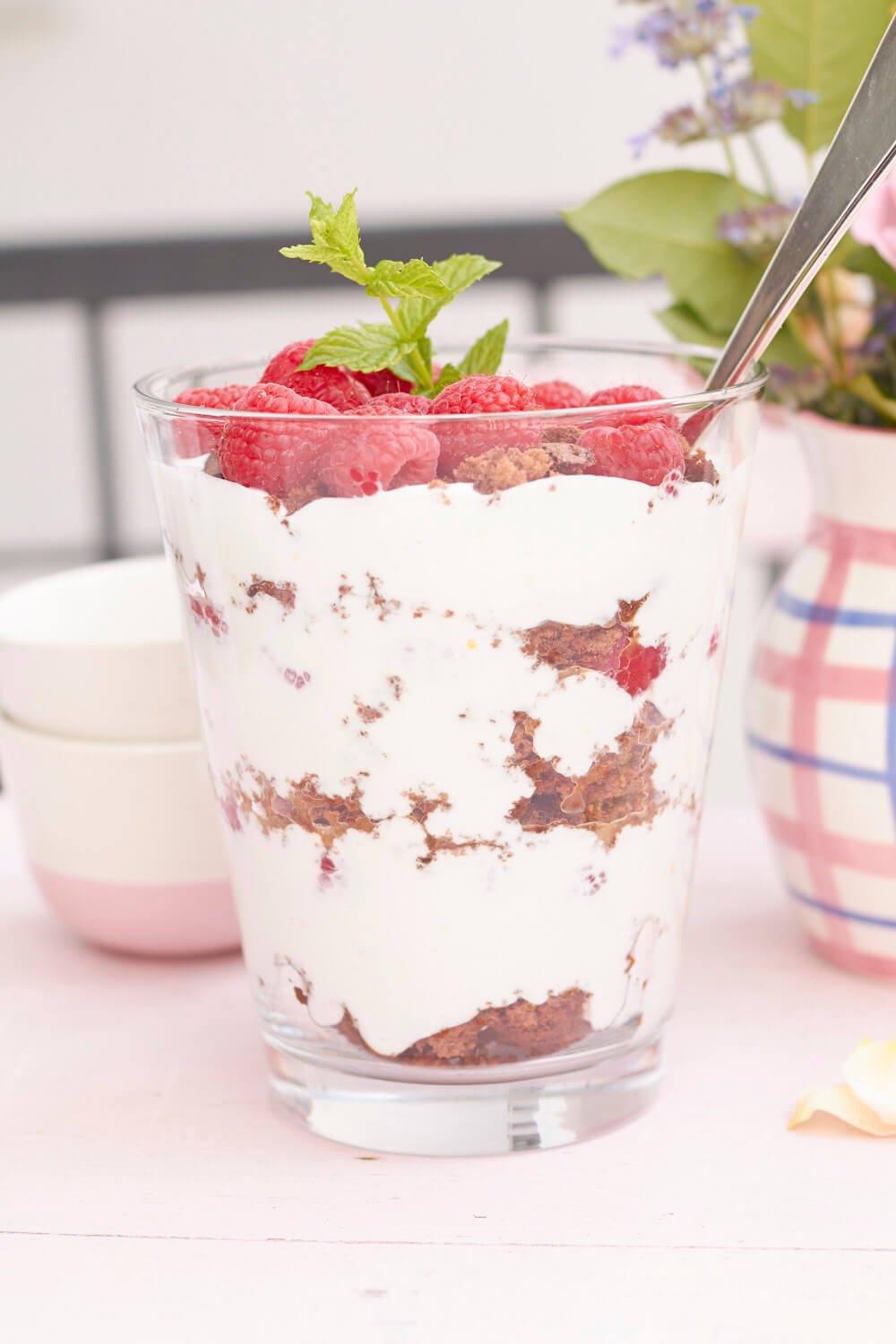 Eine Tolle Quark Speise Im Glas Mit Kuchenresten Tastesheriff
