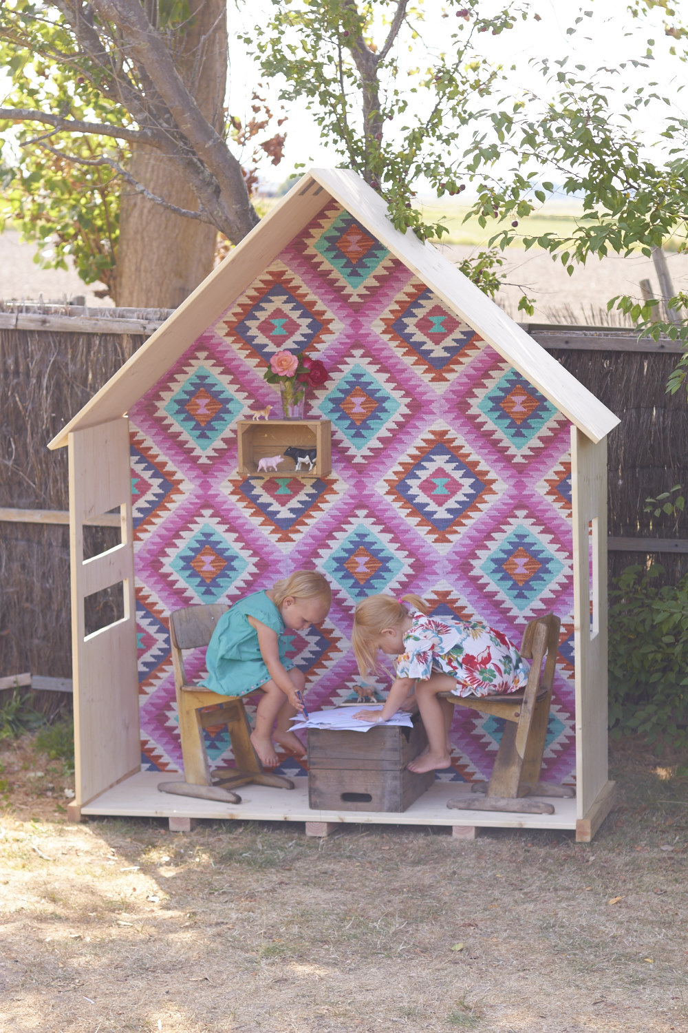 Ein Offenes Kinderhaus Im Garten Ein Diy Projekt Fur Kinder