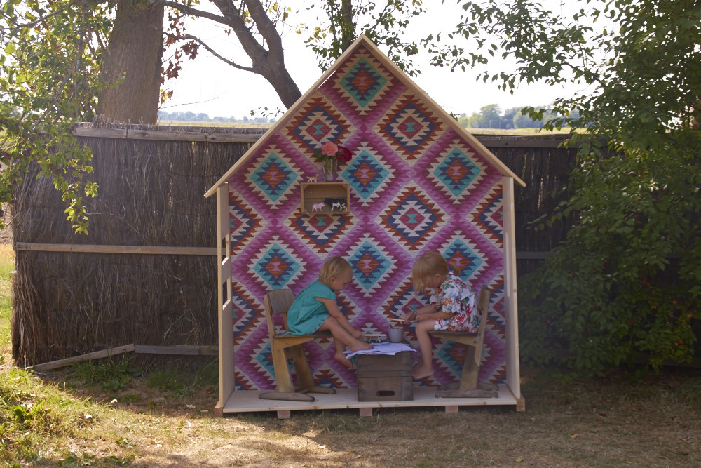 Ein Offenes Kinderhaus Im Garten Ein Diy Projekt Fur Kinder