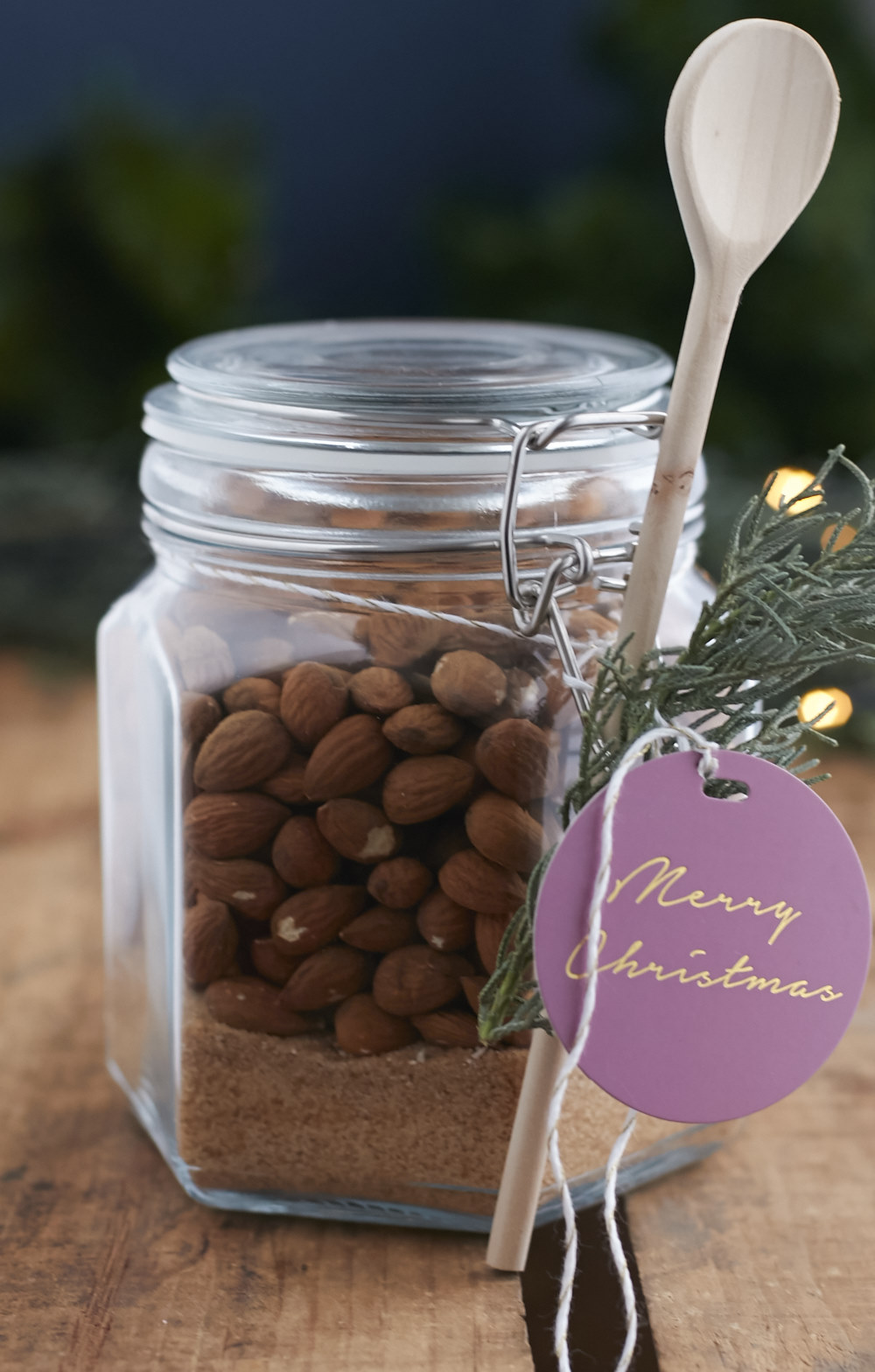 Der Klassiker vom Weihnachtsmarkt - gebrannte Mandeln zum Verschenken und Selbermachen.