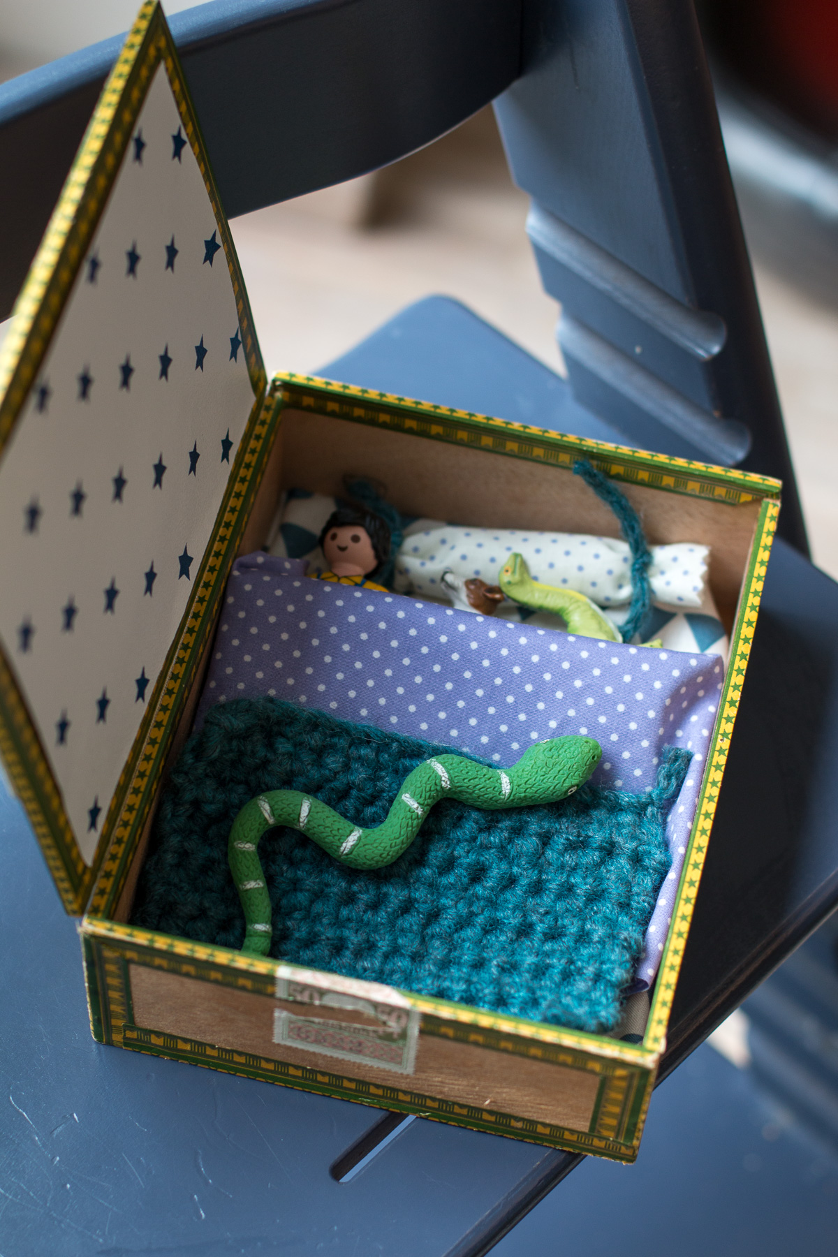 Das Dosenmausehaus - ein kleine Kästchen für die liebsten Spielfiguren und geheime Schätze. Ein tolles DIY mit und für Kinder! Viel Spaß beim basteln!