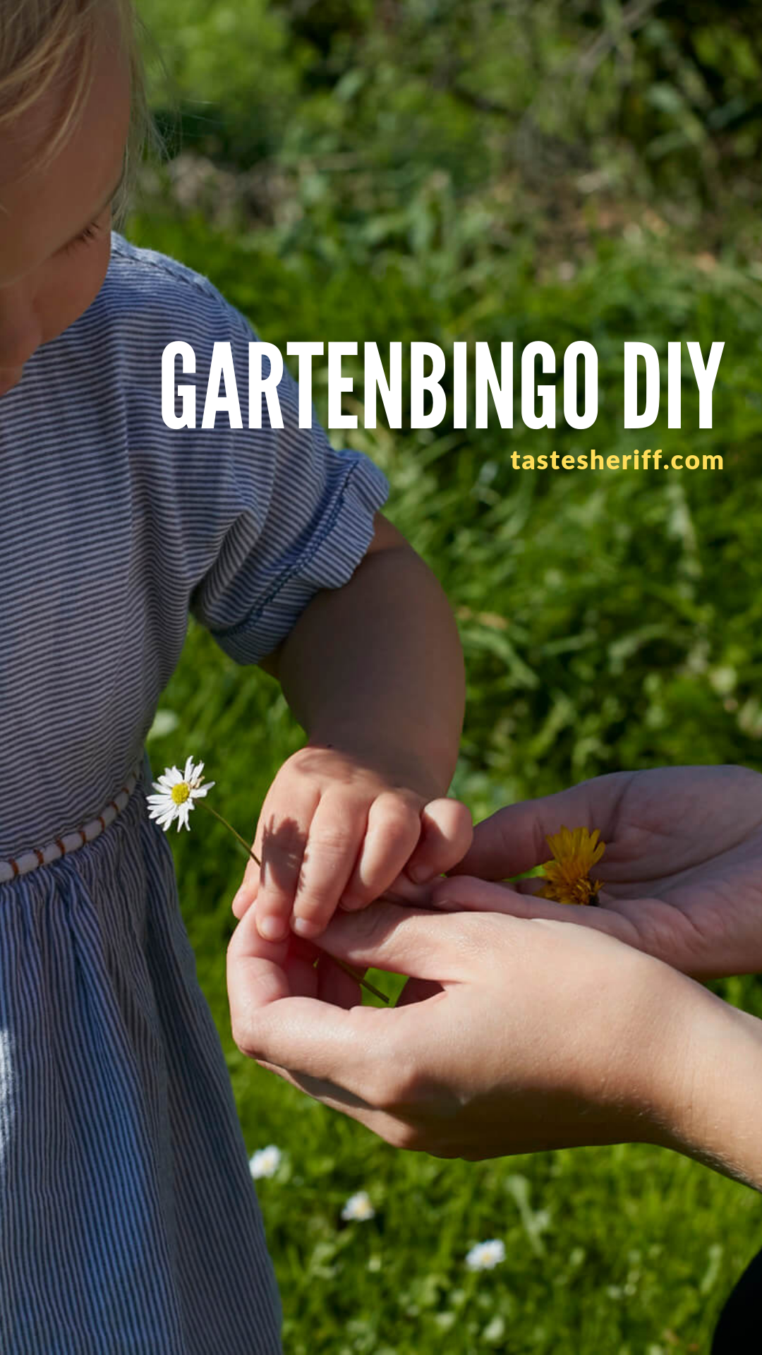 Gartenbingo DIY für den Sommer