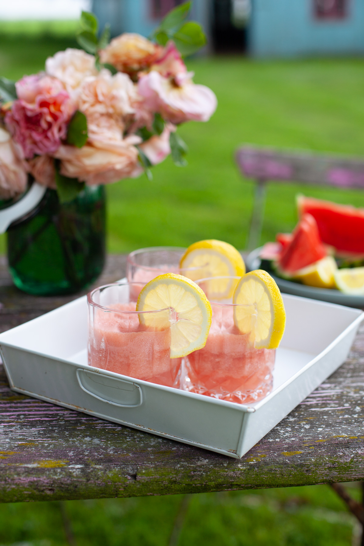 Wassermelonen-Gurken-Ingwer Drink | tastesheriff