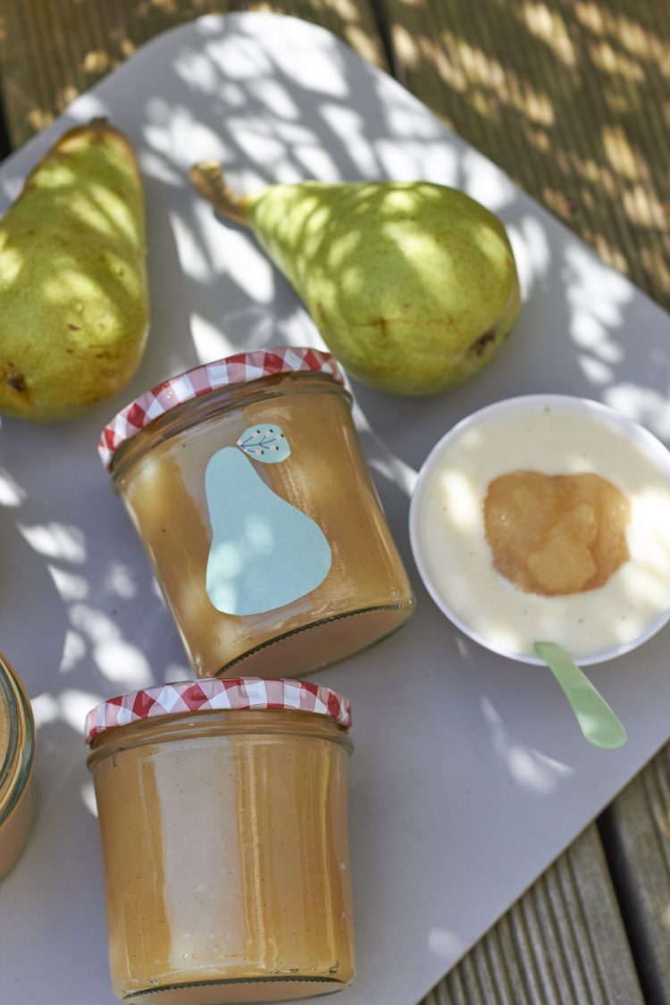 Birnenmus - Birnen aus dem Garten einkochen