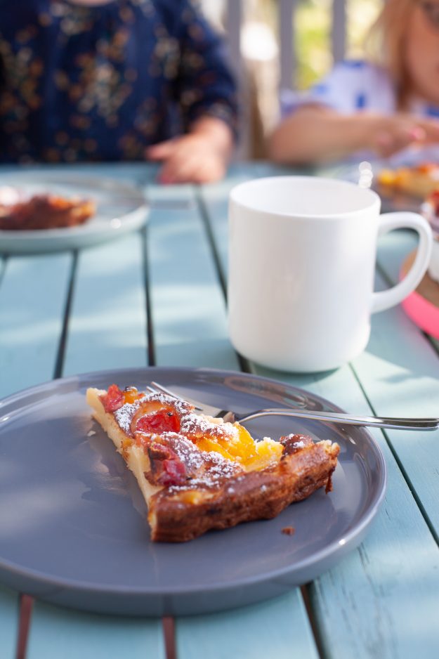 Mirabellen Clafoutis – ein super schneller und leckerer Mirabellenkuchen
