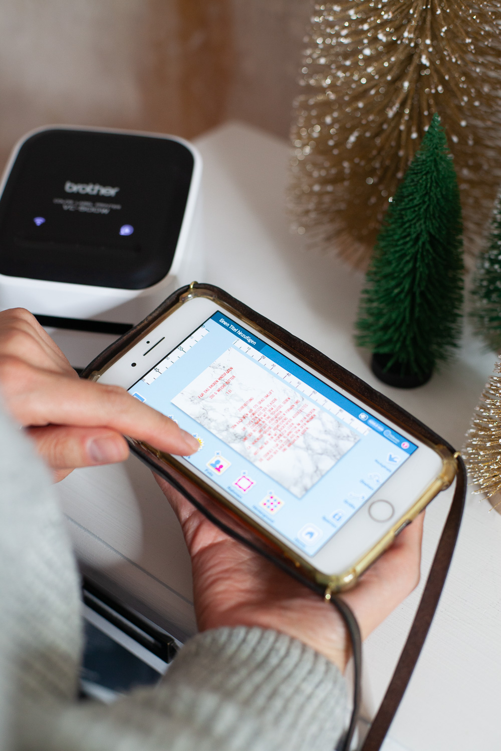 Keksmischung aus der Flasche mit einer tollen Beschriftung