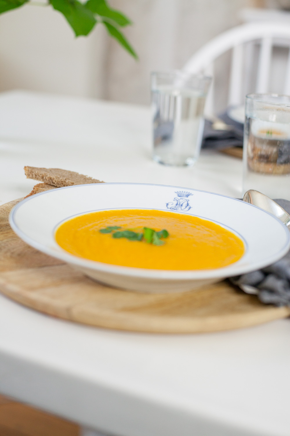 Zum Aufwärmen - Möhren Apfel Suppe | tastesheriff