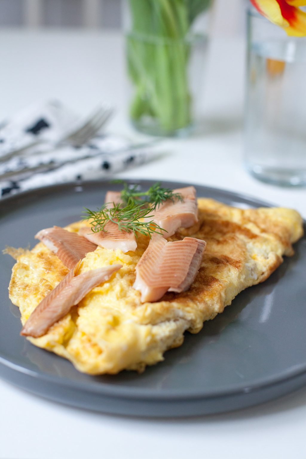 Omelette mit Forelle – das geht immer! | tastesheriff