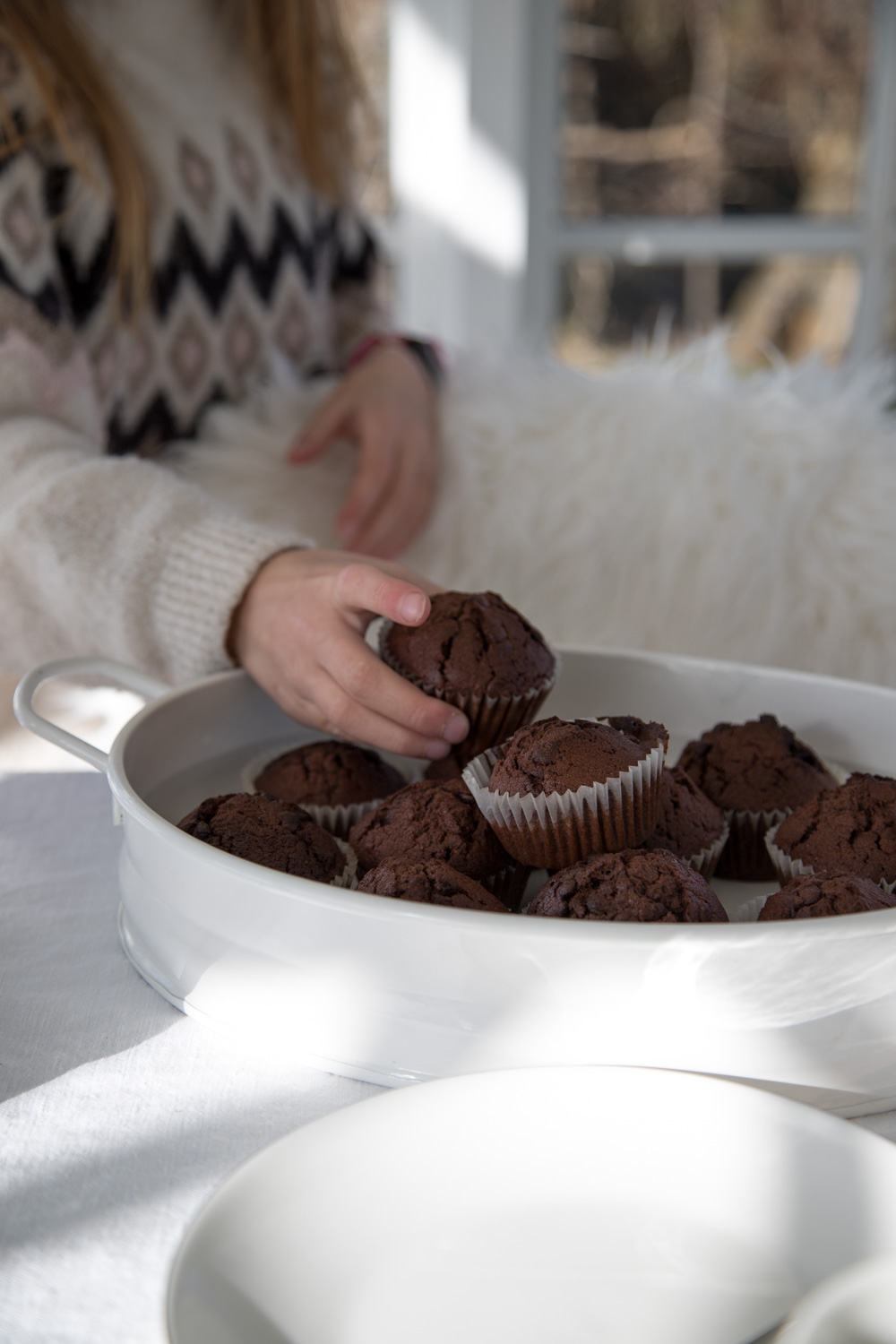 Ein Rezept f&uuml;r k&ouml;stliche Schokomuffins - schnell gemacht, von den Kindern geliebt und mit Zutaten die eigentlich immer im Haus sind.