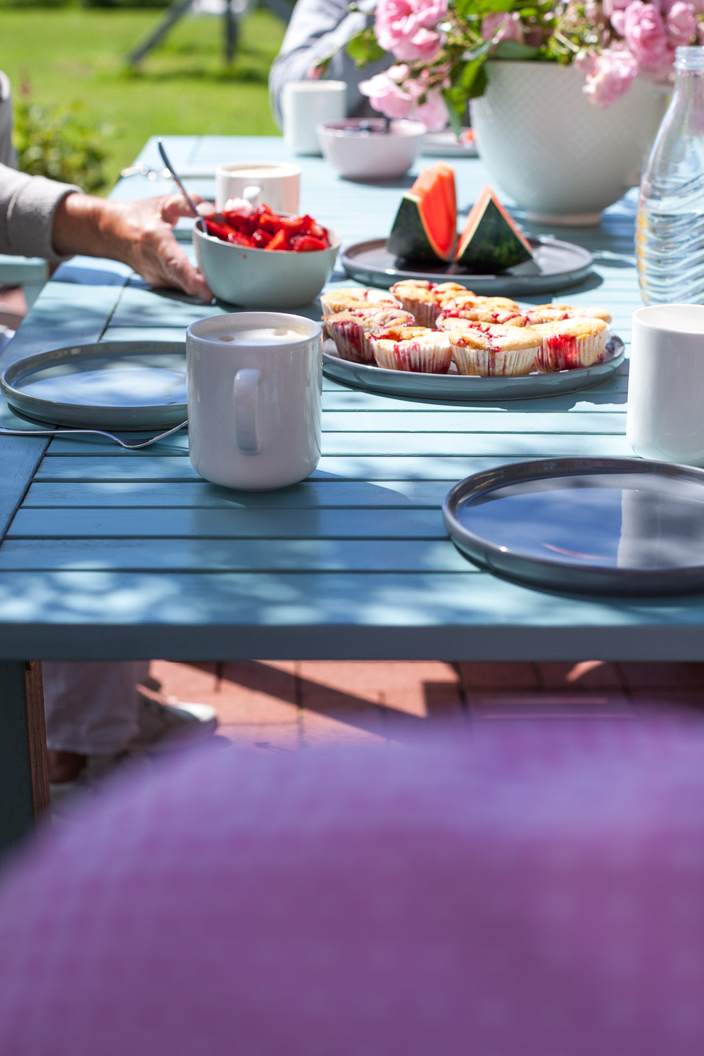 Eine süsse Überraschung - köstliches Erdbeer-Shortbread in Muffinform