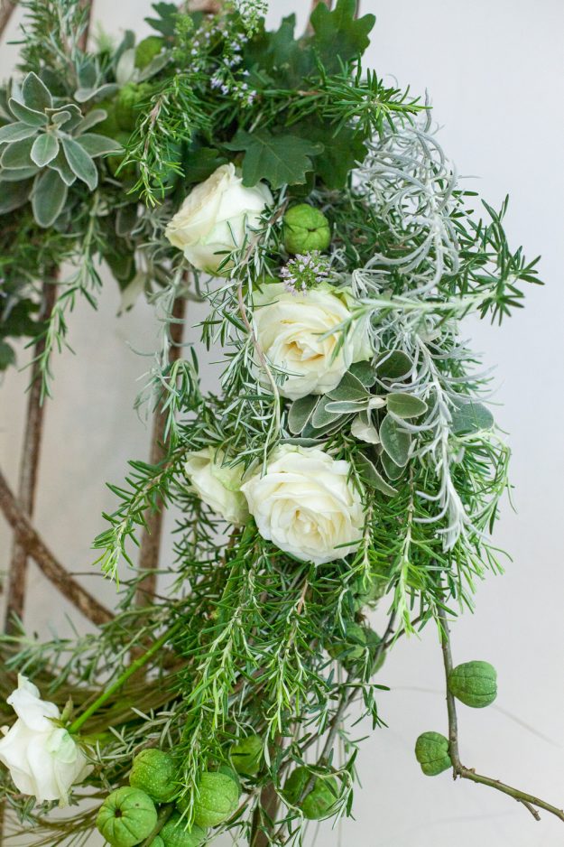 Schöne Blumenideen mit der Avalanche Rose - Werbung