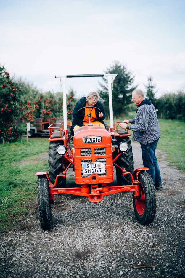 Unterwegs zur Apfelernte im Alten Land und dazu ein leckeres Apfel-Zimtschnecken Rezept