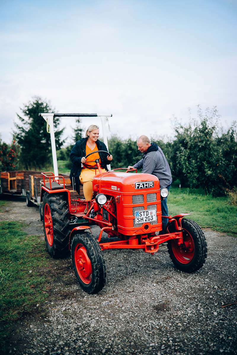 Unterwegs zur Apfelernte im Alten Land und dazu ein leckeres Apfel-Zimtschnecken Rezept