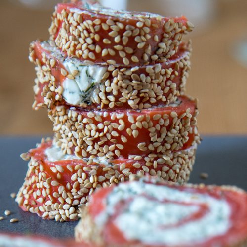 Frisch und lecker - Ein leckeres Rezept für selbstgemachte Lachsrollen