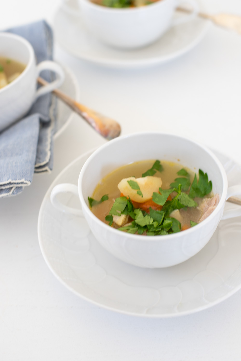 hei&szlig;e H&uuml;hnersuppe f&uuml;rs Immunsystem