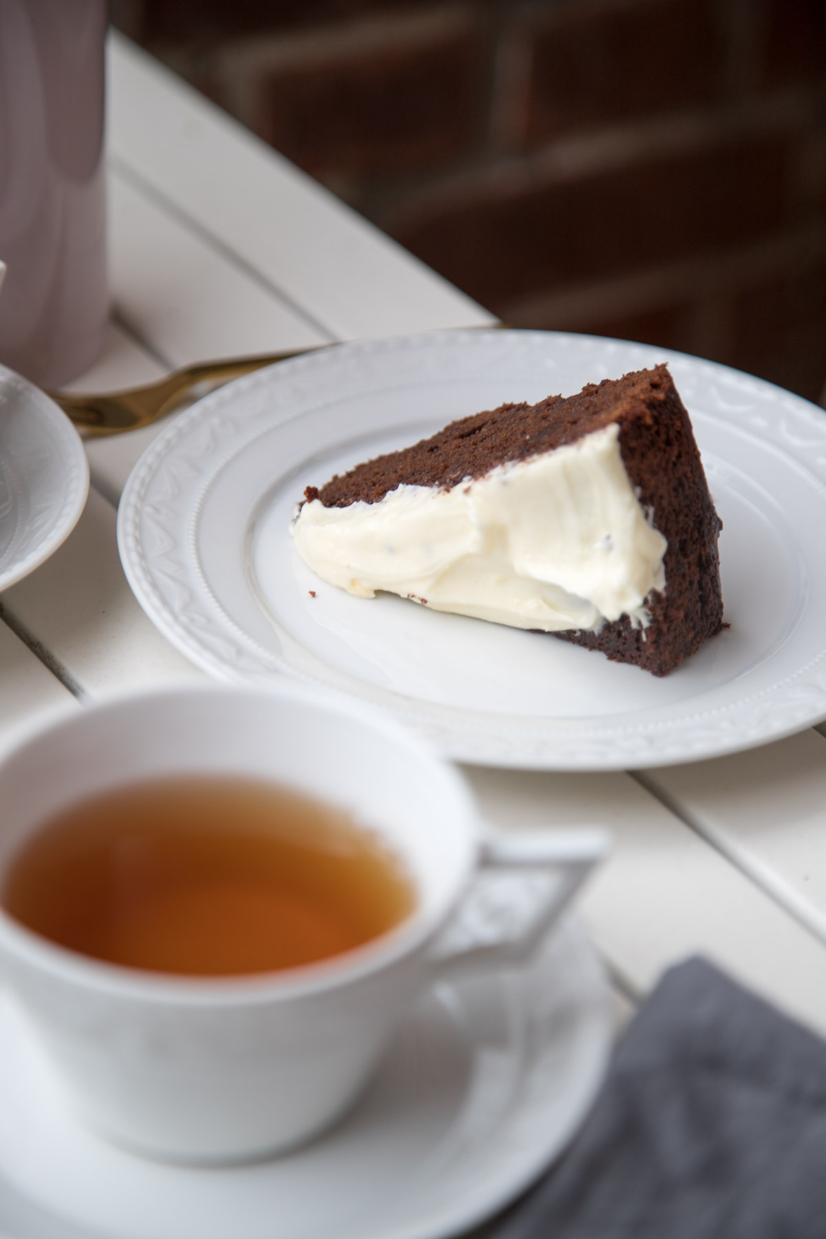 super leckerer Schokokuchen mit Espresso-Kick und Frosting