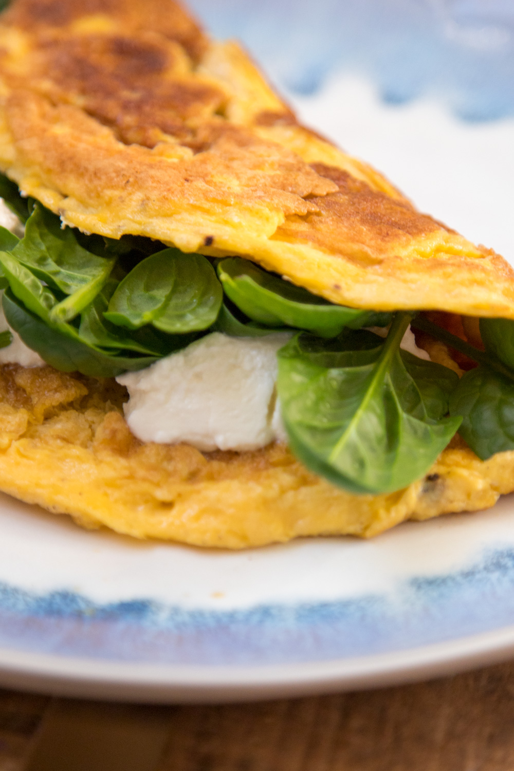 Omelett mit Ricotta und Spinat-0694 | tastesheriff