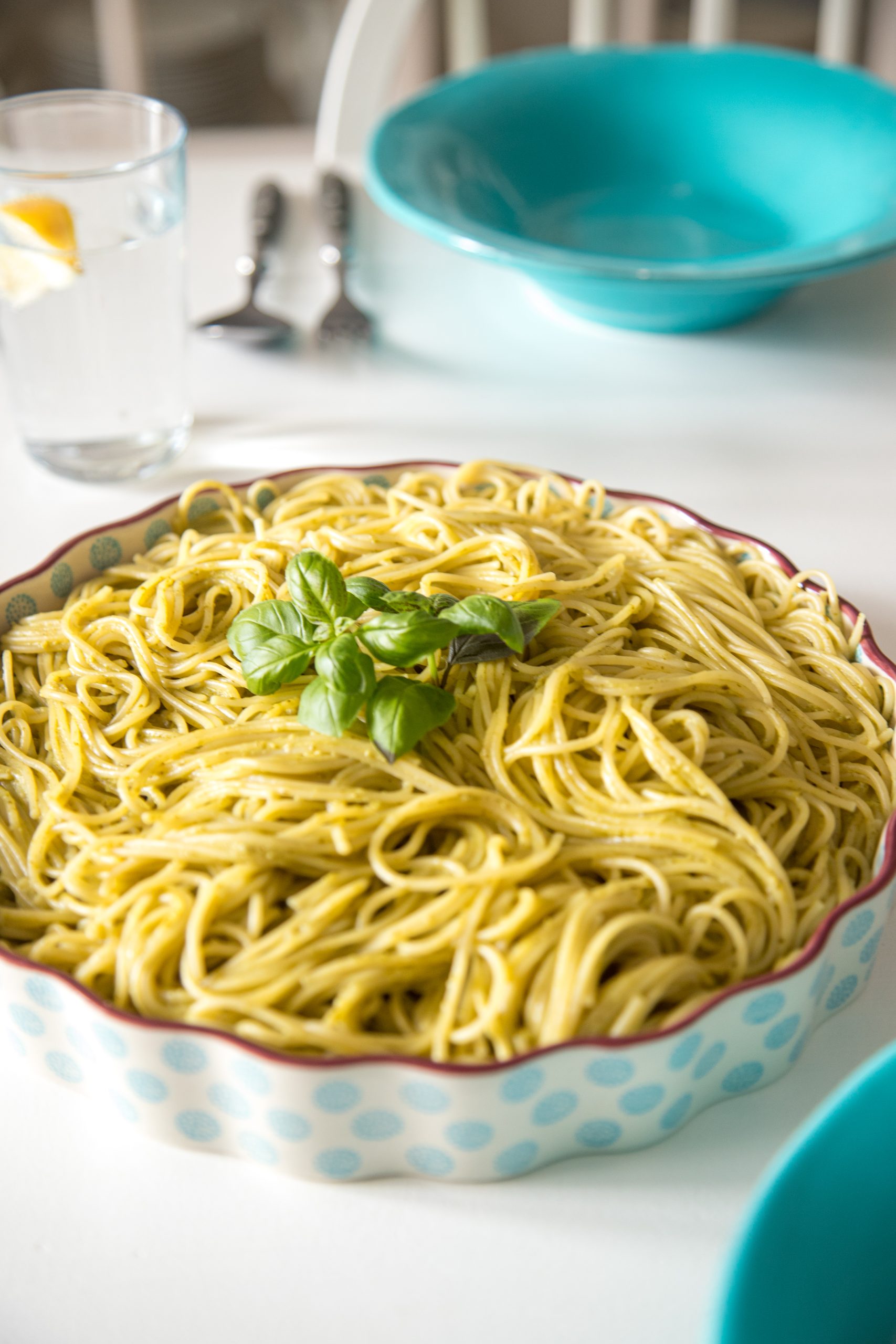 einfache Ruck-Zuck Spinat-Zitronen-Pasta | tastesheriff