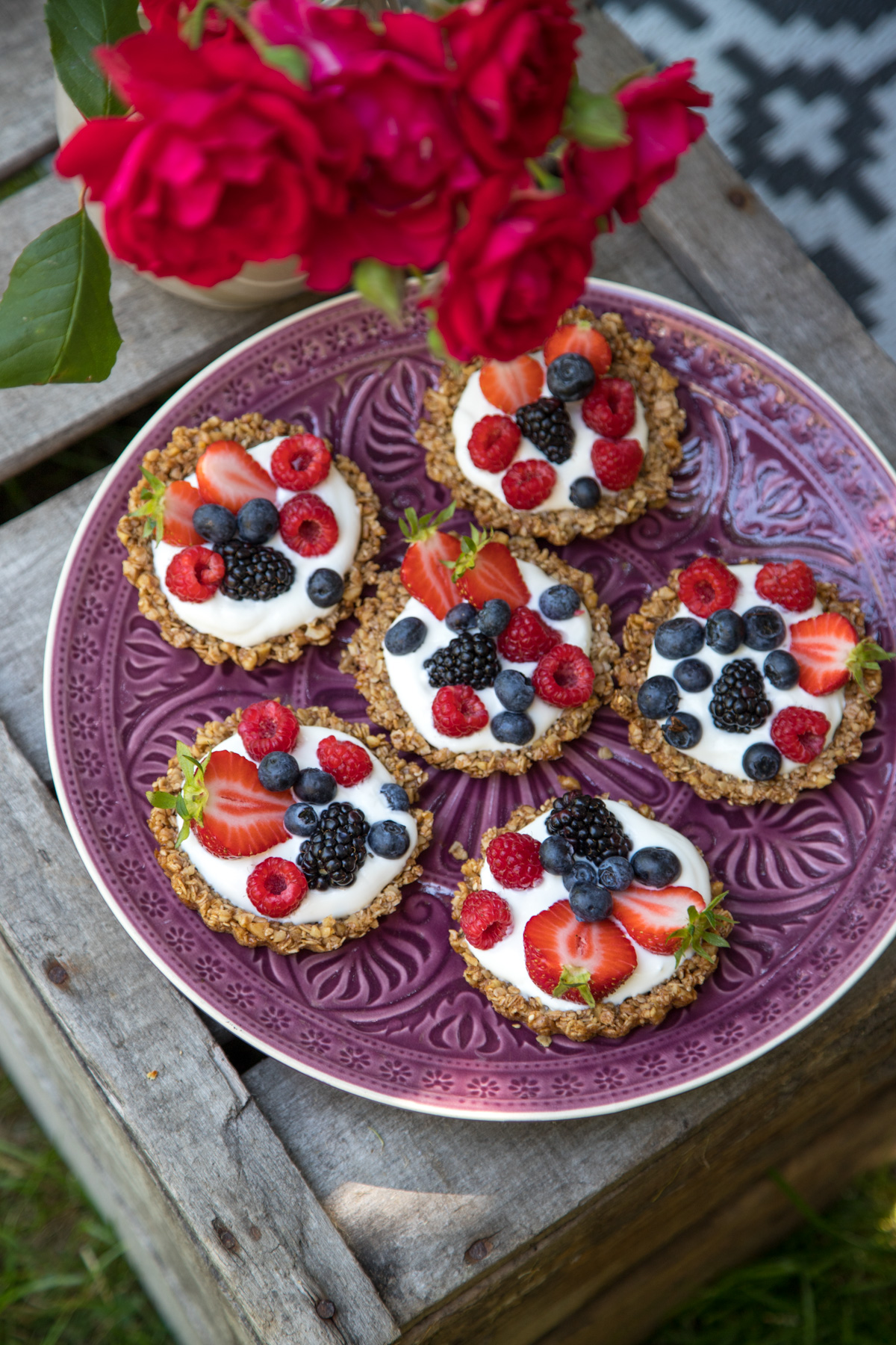 Mal was anderes mit meinen M&uuml;sli-Tartelettes! Die sind unkompliziert gemacht und was besonderes. Ich mag sie total gerne mit Griechischem Joghurt und Beeren...