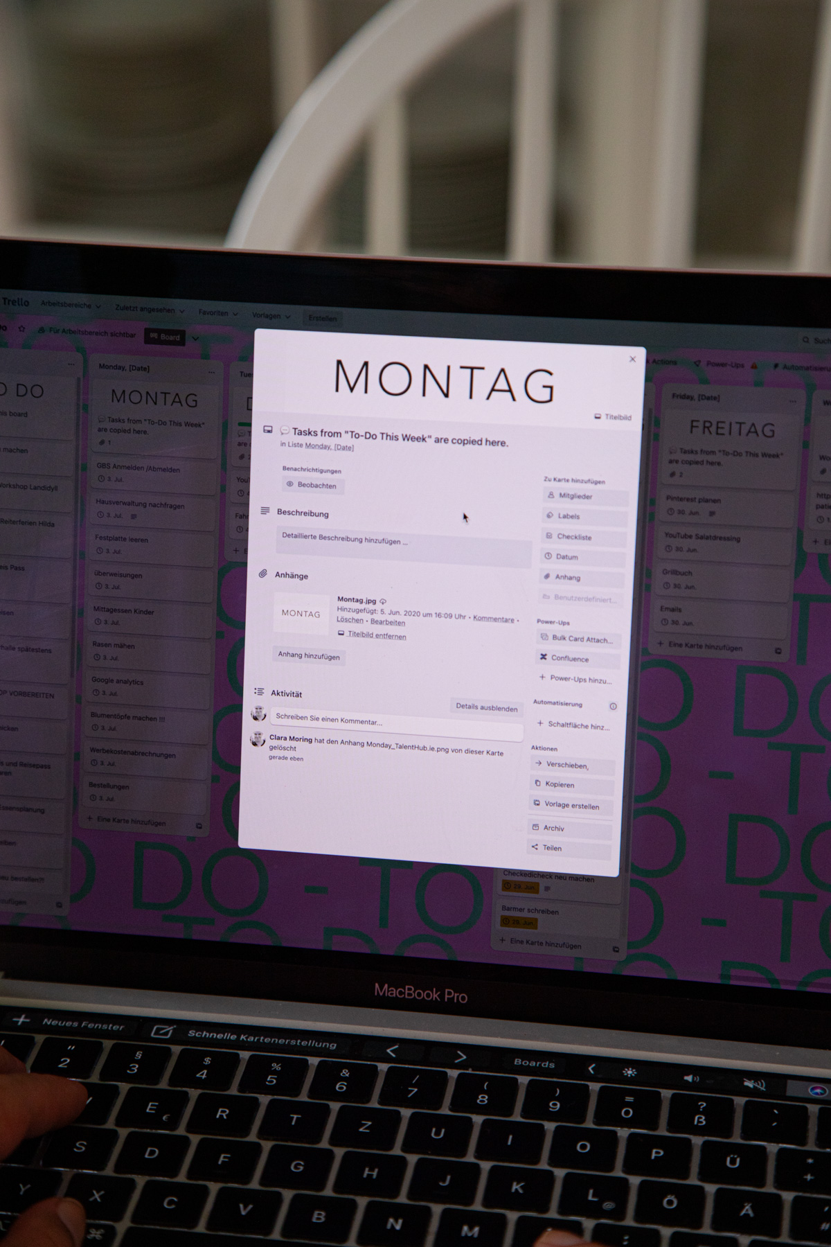 Meine pers&ouml;nliche Unterst&uuml;tzung im Alltag? To-dos mit Trello organisieren! Das funktioniert super und gef&uuml;hlt werden es mit der richtigen Organisation weniger. 