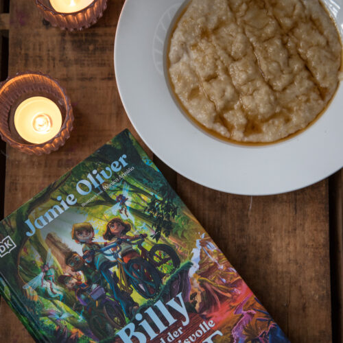 Porridge mit Karamellglasur nach Jamie Oliver ist bei uns einfach der Renner! Das Rezept ist aus "Billy und der geheimnisvolle Riese" und geht wirklich schnell.