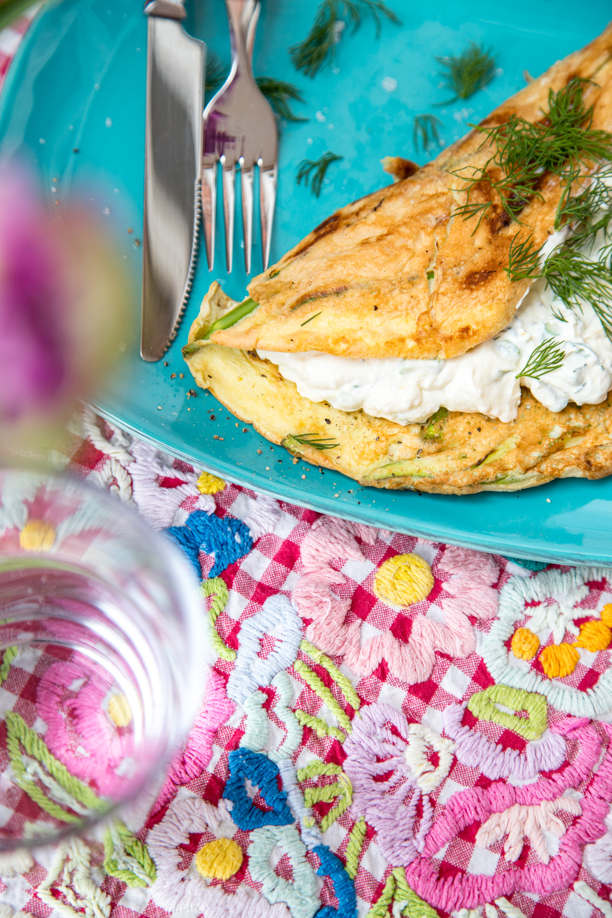 Endlich wieder Spargelzeit! Schnelles Spargel-Omelette
